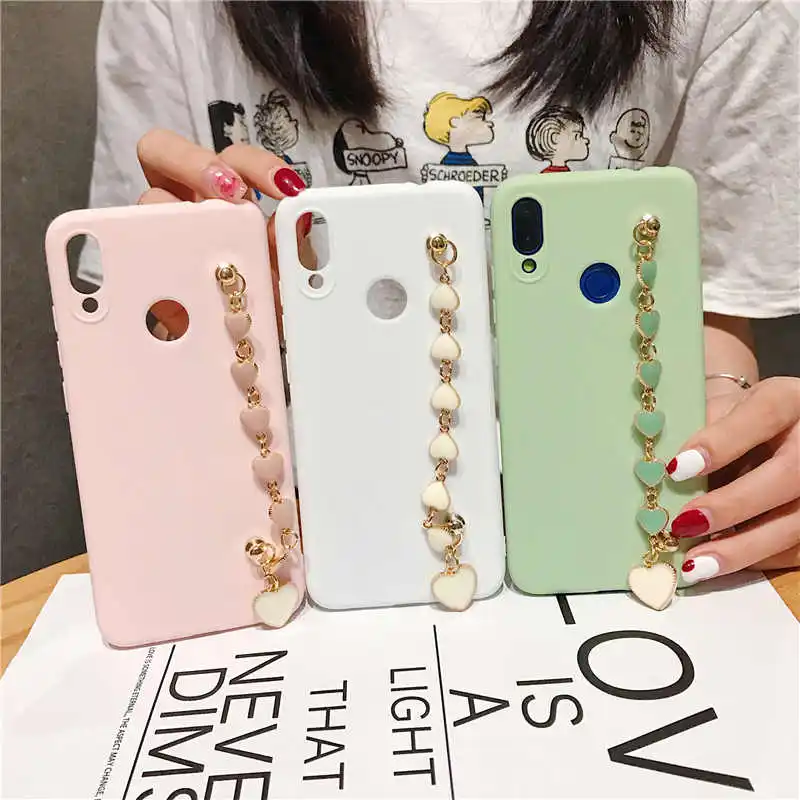 candy color bracelet matte silicone phone case for iphone 7 8 6 6s plus se 2020 soft tpu cover for iphone x xs 11 pro max xr free global shipping