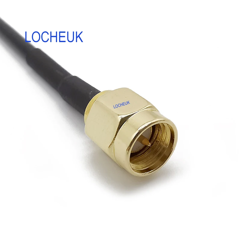 Fakra C штекер SMA Штекер RG174 RF косичка соединительный кабель gps антенна Fakra удлинитель 15 см 20 см 30 см 50 см 1 м