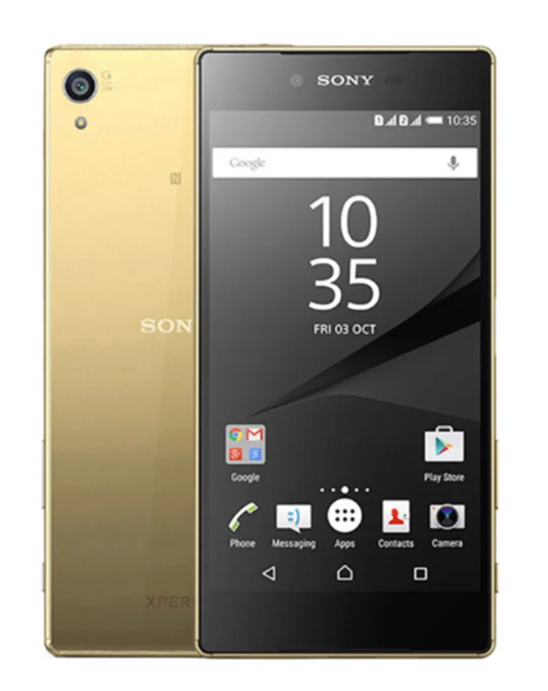 Разблокированный мобильный телефон sony Xperia Z5 Premium E6853, 3 ГБ ОЗУ, 32 Гб ПЗУ, с одной sim-картой, быстрой зарядкой, Восьмиядерный, 5,5 дюймов, NFC LTE