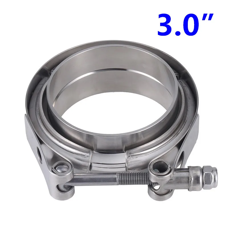 3.0inch 77mm Автомобильный Vband зажим из нержавеющей стали 2 2,5 3 3,5 дюйма 3В хомут 76 мм глушитель выхлопной трубы хомут 2,2" 2" 2," 3" v-диапазон - Цвет: 3.0inch 77mm