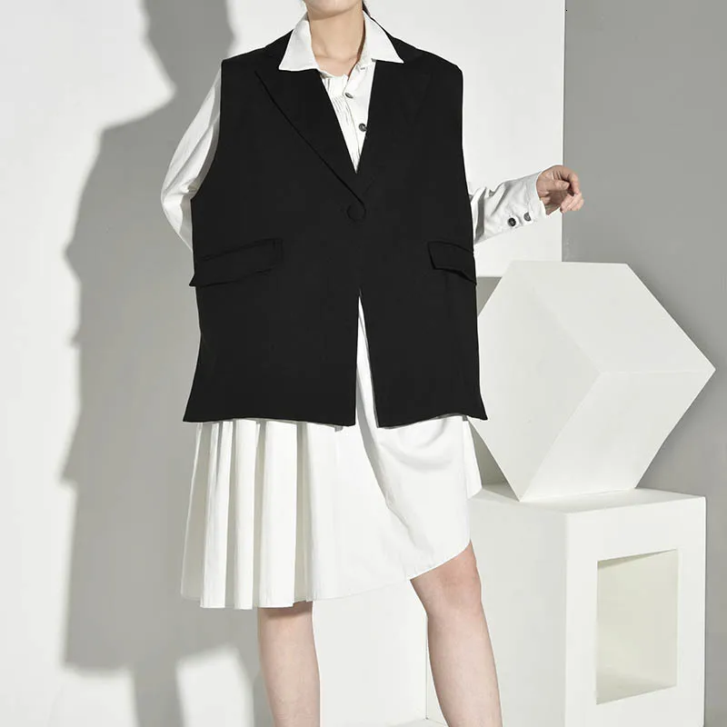 LANMREM 2020 новый модный офисный женский костюм Большой размер сплошной цвет на одной