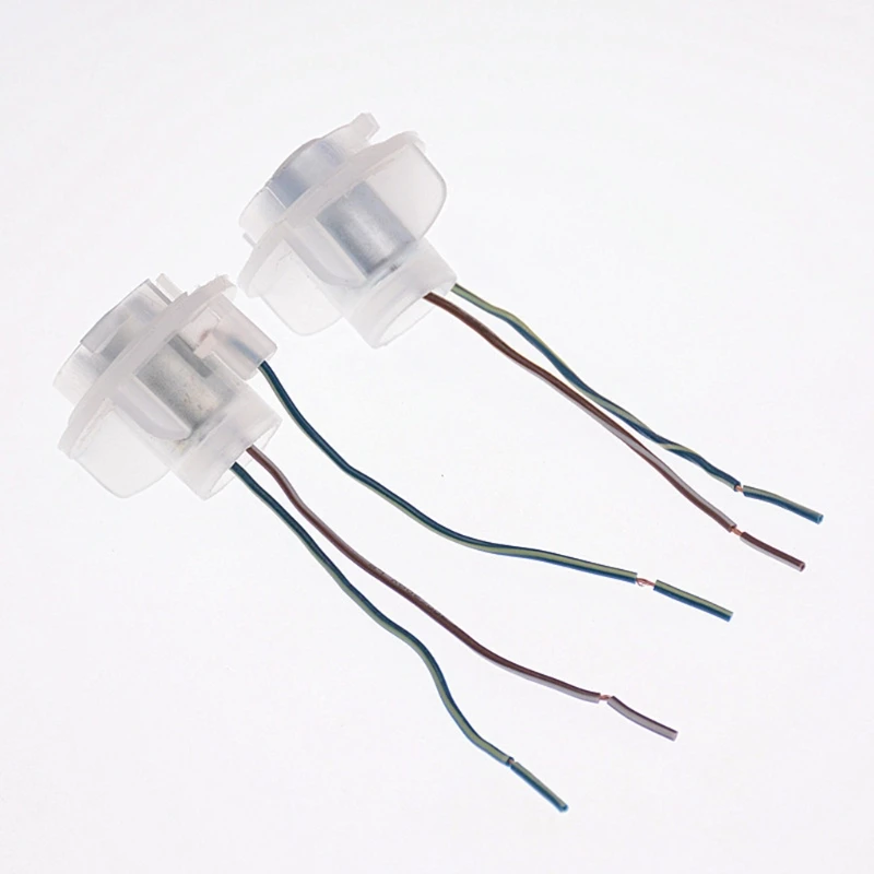 

1156 1157 LED Bulb Holder Socket Adapter Connector Turn Signal Brake Lamp Parking Side Light Lamp Wiring Harness Adaptor