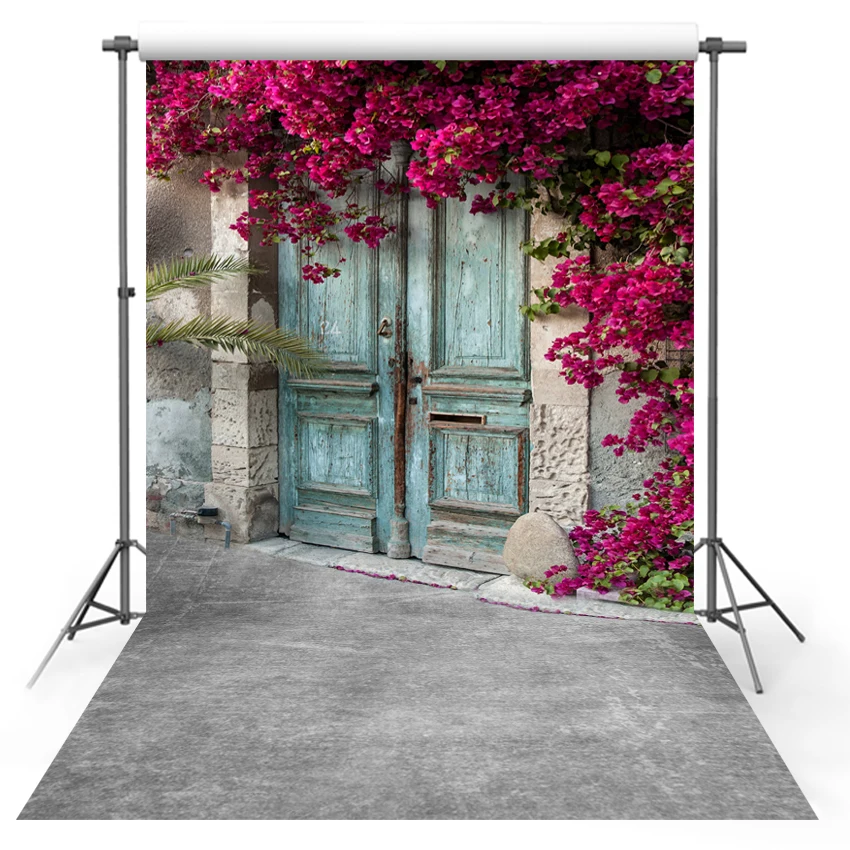Mehofond цветочный фон для фотосъемки с изображением старинной кирпичной стены
