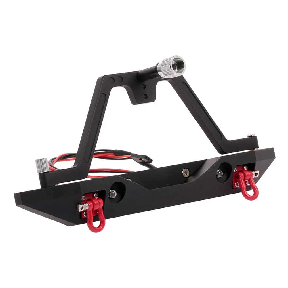 

Upgrade Part Bumper with Led Light Children Handle Interactive Present Metal Front Rear for RC Parts Accessories