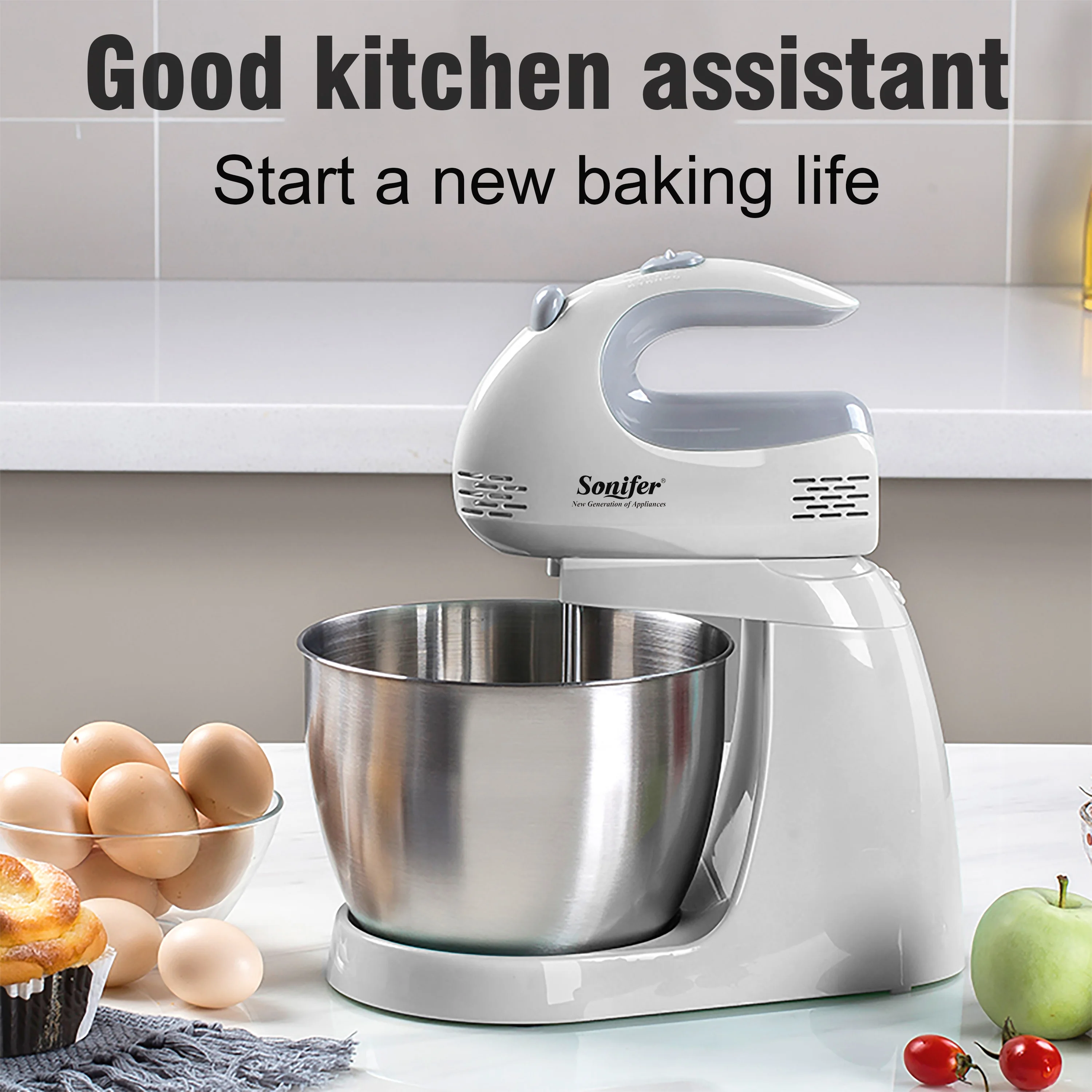 200 Вт многофункциональный Настольный Электрический миксер для пищевых продуктов