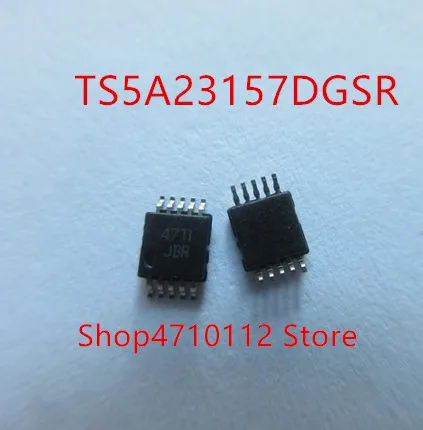 

10PCS/LOT TS5A23157DGSR TS5A23157 MARKING JBR MSOP-10