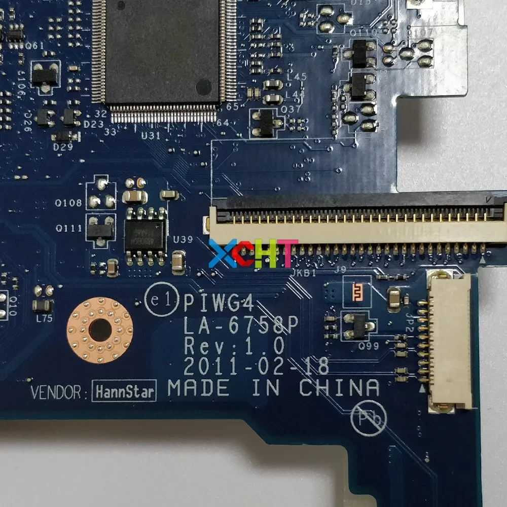 Протестированная материнская плата для ноутбука Lenovo Y770 G770 11S11013585 11013585 PIWG4 |