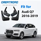 Передние и задние брызговики для Audi Q7 2016 2017 2018 2019, брызговики для автомобильных брызговиков, брызговики