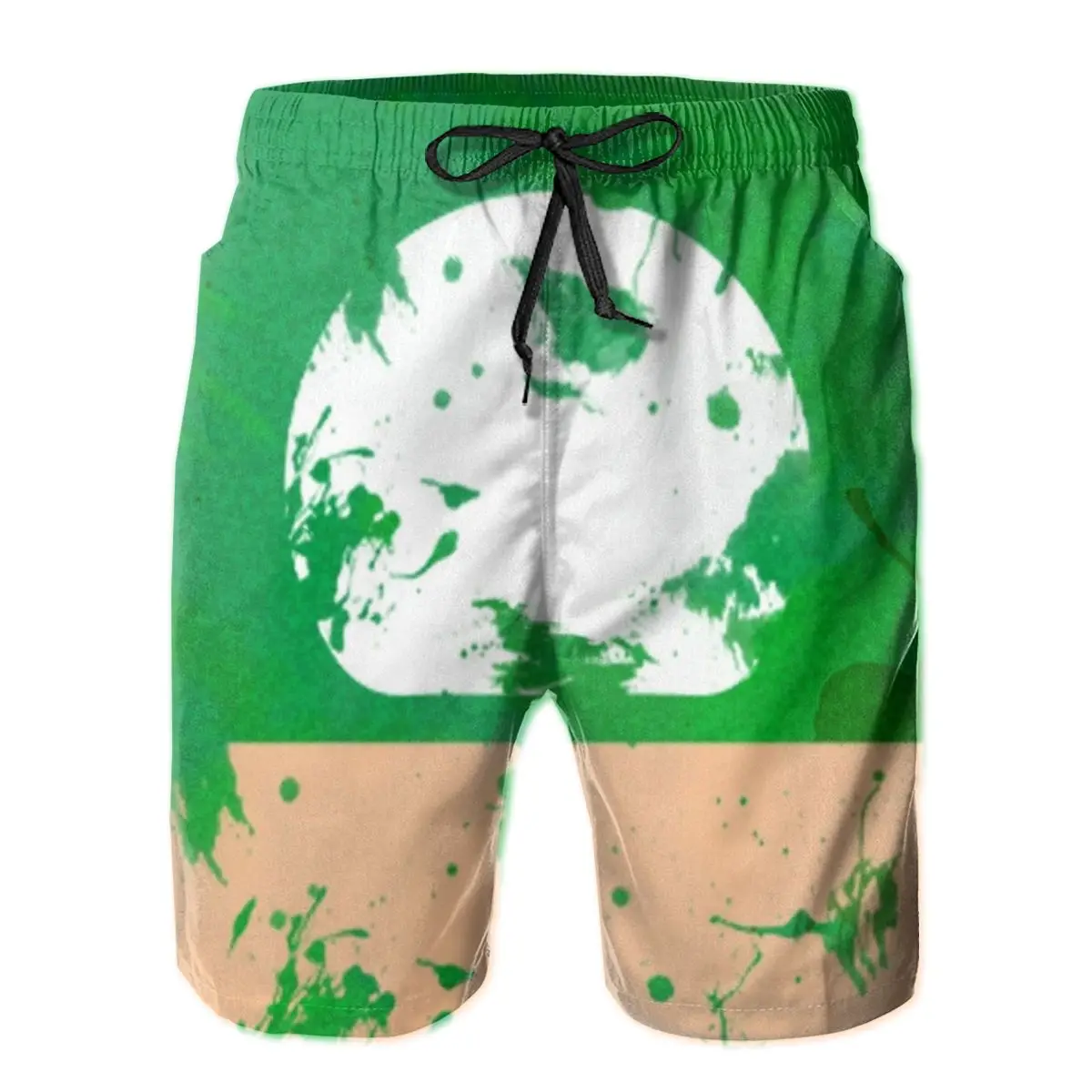 

Men Pants Green Surfing Beach Board Swim Trunks Sport Quick Dry Mesh Casual Pretty Casual Shorts for Boy