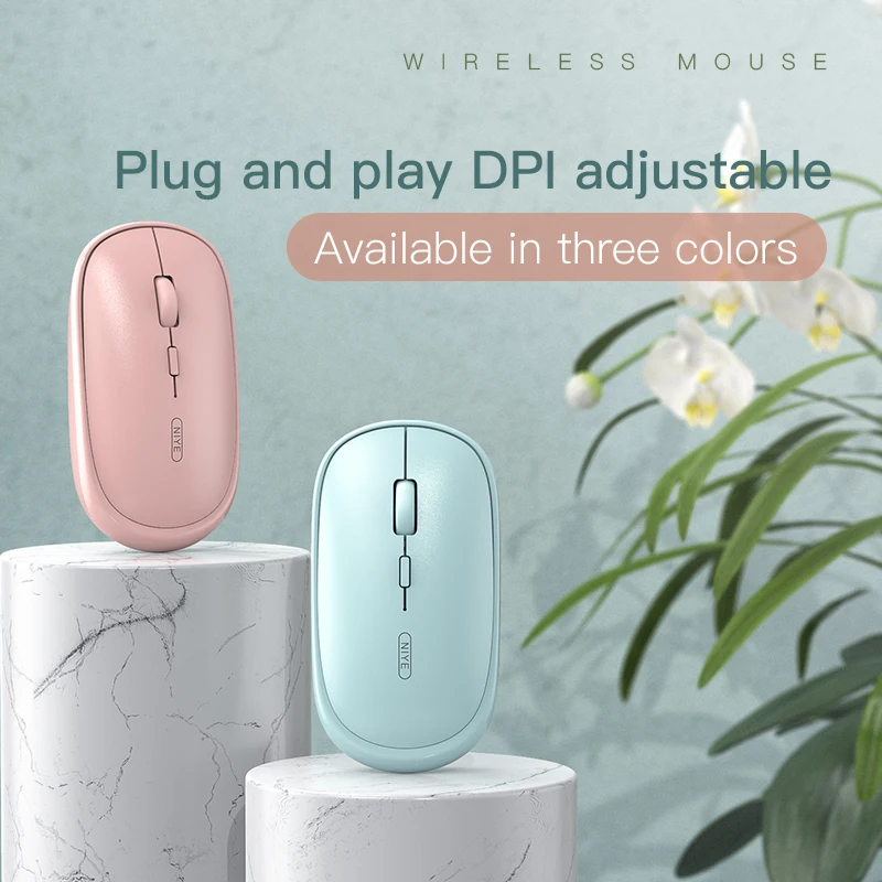Беспроводная перезаряжаемая мышь Sky Wireless Mouse 2 4 ГГц бесшумная 1600 DPI регулируемая
