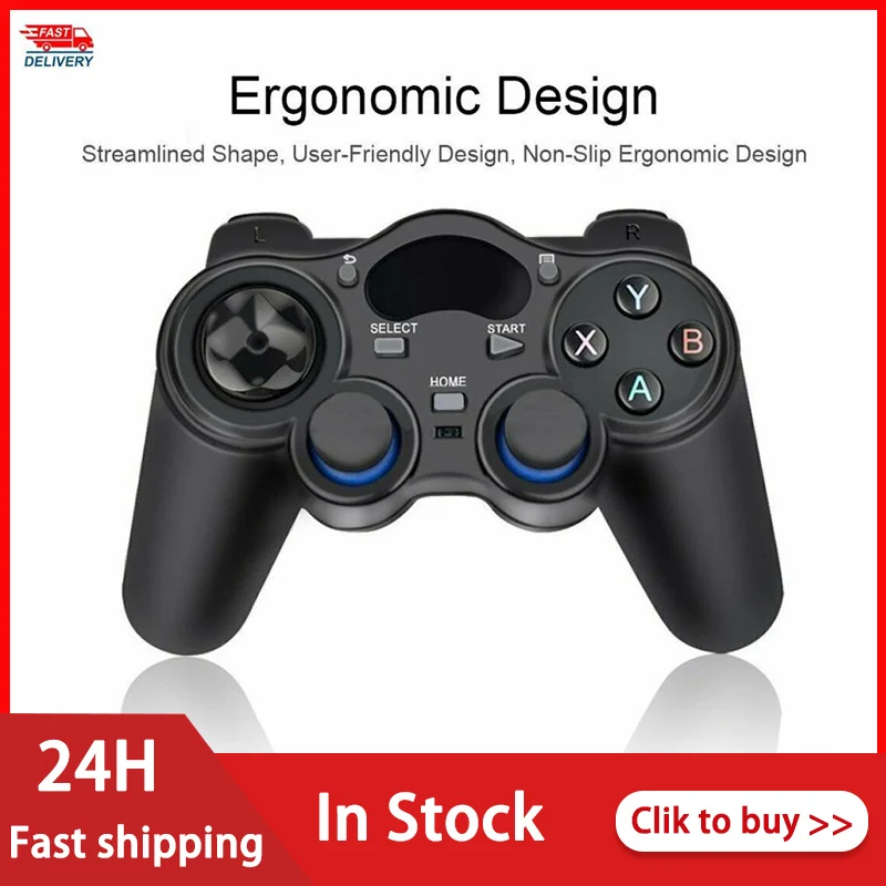 Новейший беспроводной геймпад 2 4G Pc джойстик контроллер для ПК на базе Android