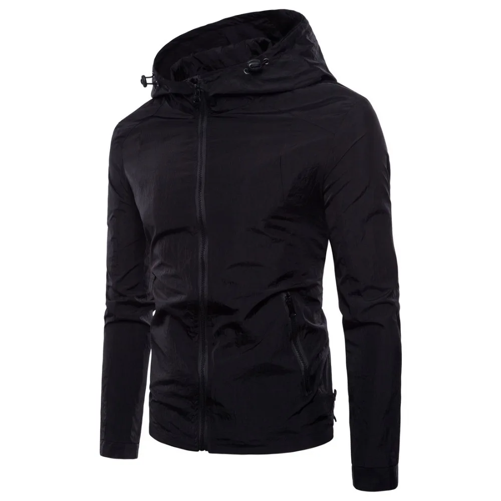 Новая мода 2020 европейский размер военная куртка с капюшоном пальто однотонная