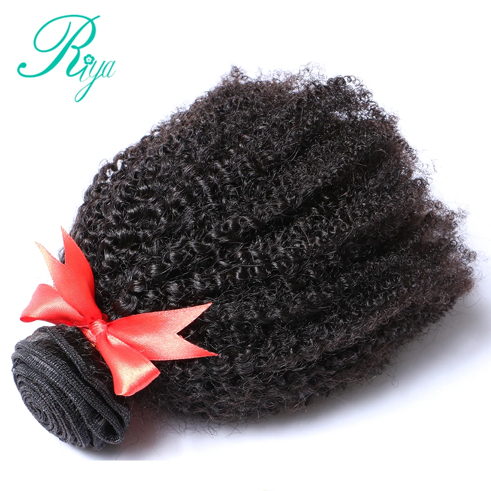 100% человеческие волосы пряди ных женщин афро кудрявые волнистые бразильские для