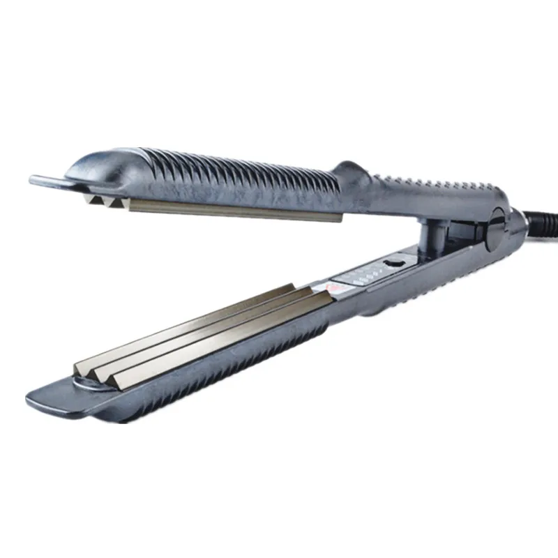 

Professional Steam Hair Straightener 2 In 1 Mini Hair Curler Iron Tourmaline Ionic Flat Hair Straightening Styling Tools Men