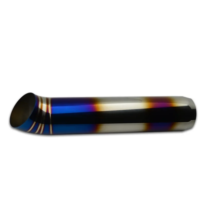 1 шт. Автомобиль Мотоцикл выхлопной трубы Цвет Нержавеющая сталь дооснащения