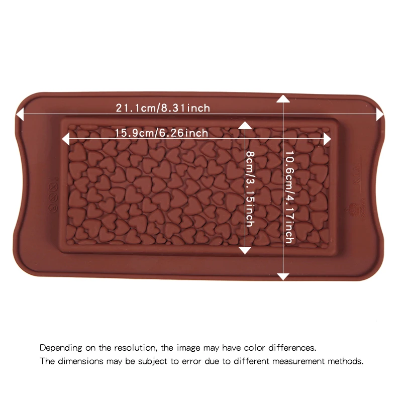 

New Silicone Chocolate Mold Chocolate Baking Tools Non-Stick Silicone Cake Mould Jelly Candy 3D DIY Molds Kitchen Accessories