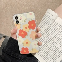 iphone case instagram flowers for iphone12promax case xr78plusxsmax 11promax case octagonal mobile phone protective shell