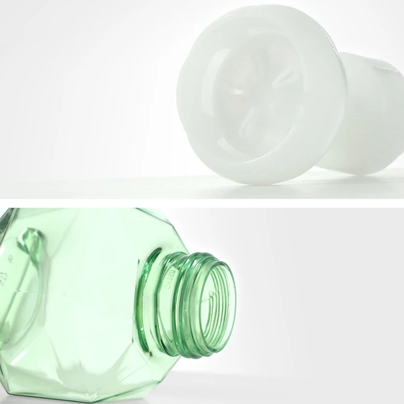 

300ml Flower Foaming Bottle Flower-Shaped Bubble Hand Soap Bottle Foam Sub-Bottle Separate Bottling Facial Cleanser Face Washing