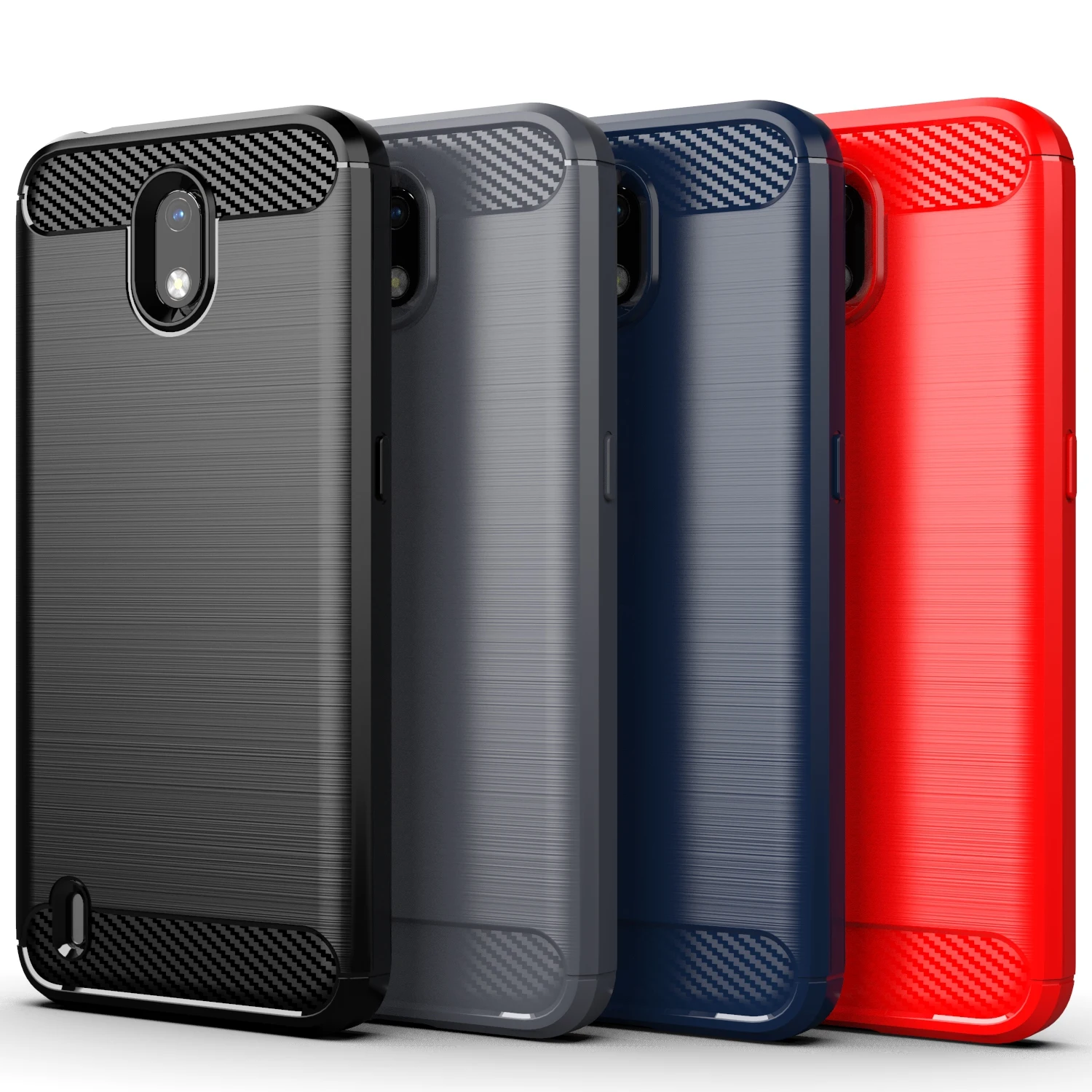 Whyes силиконовый чехол для Nokia 1 3 5 71 дюймов ударопрочный Прочный телефона из
