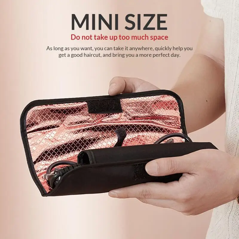 

Ceramic Mini Hair Curler Straightener Hair Iron High Quality flat iron Straightening hot comb mini hair straightener