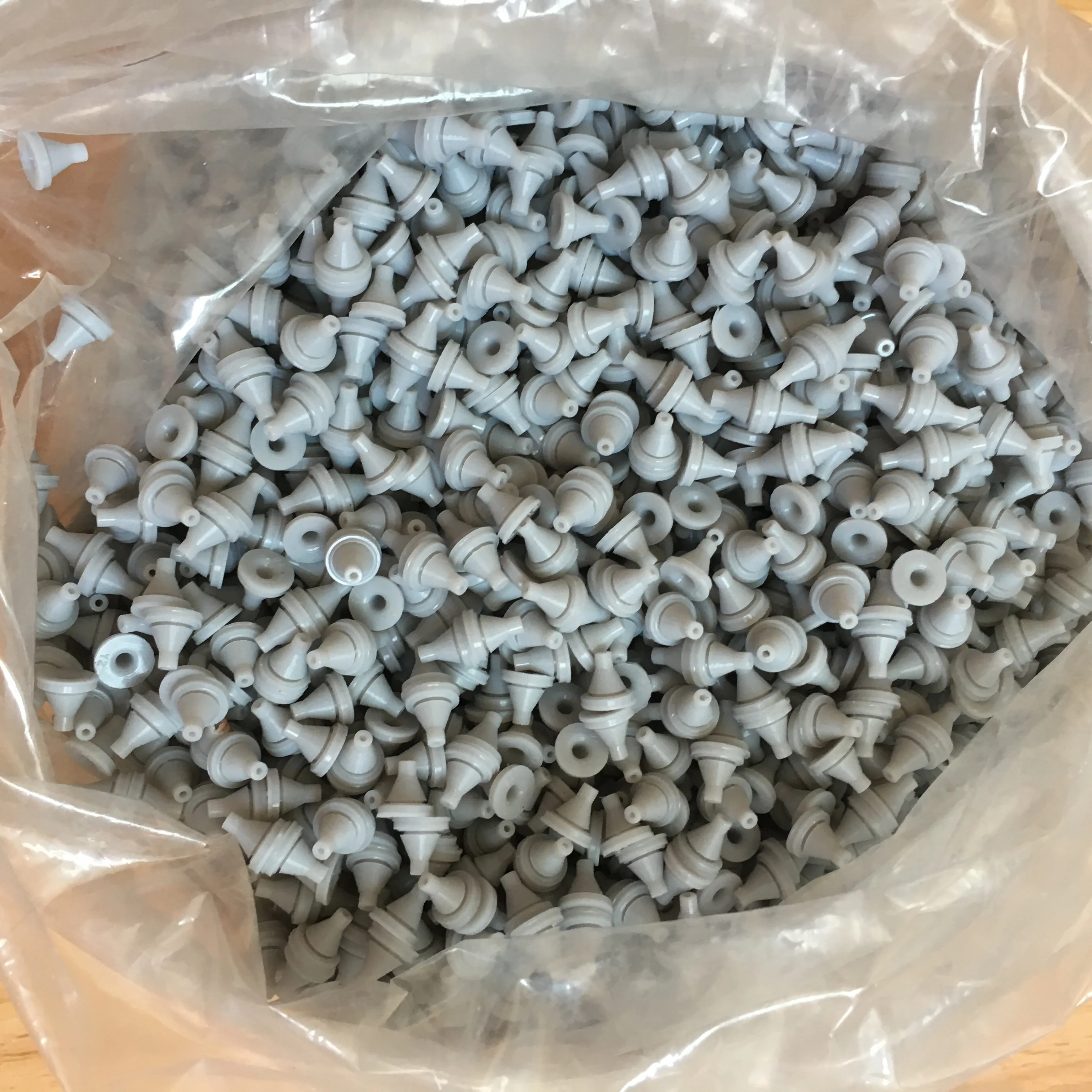 Shower Head Accessories Silicone Nail Tips Water Sprinkler Top Spray Parts Dispensing Granules 100pcs/lot | Обустройство дома