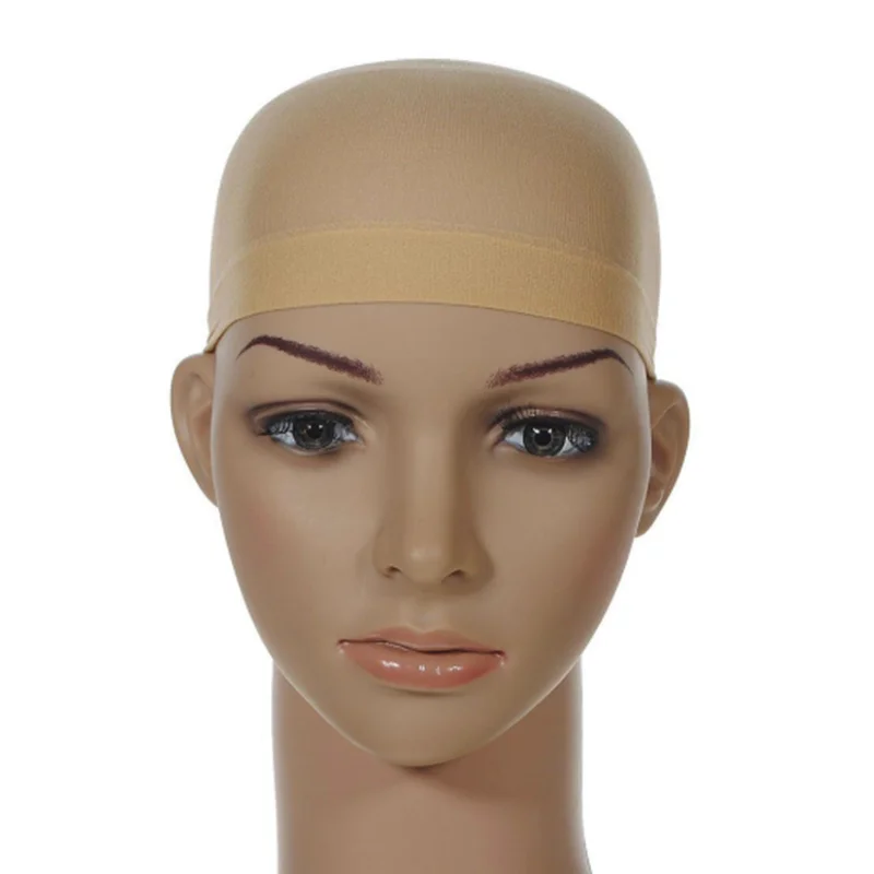 Сетка для волос парик Кепки волосы сетки Лайнер Hairnet Snood Glueless купол 2 шт.