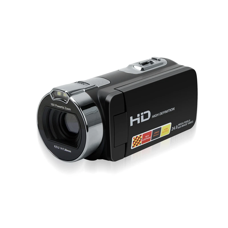 

Новая цифровая камера высокого разрешения Full HD 1080P 16x зум рекордер видеокамера 3 ''Touch DV DVR 24MP видеокамера