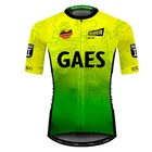 Веломайка GAES 2022, дышащая велосипедная рубашка, летняя одежда, топ для шоссейного горного велосипеда Ropa Ciclismo Maillot Hombre, спортивная одежда для команды