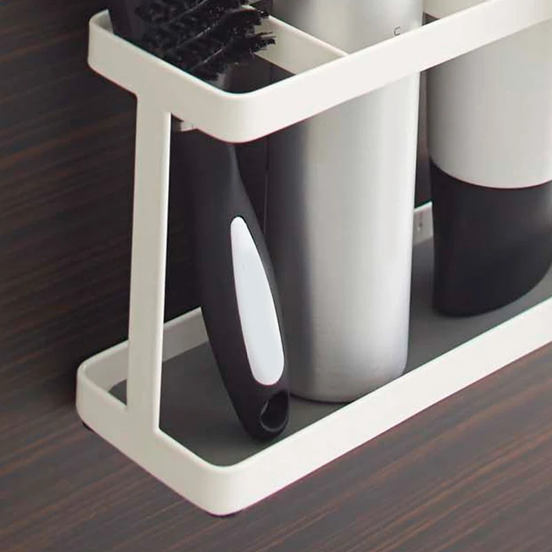 Металлический столик для ванной комнаты инструмент ухода за волосами и укладки