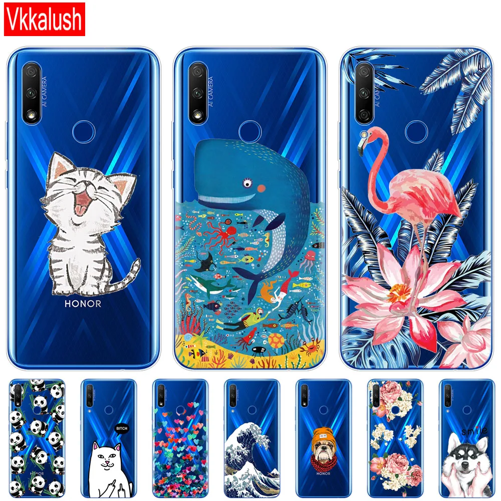 Для Honor 9X Global чехол Honor 9X Premium чехол Силиконовый ТПУ мягкий чехол для телефона для huawei Honor 9X Premium STK-LX1 бампер
