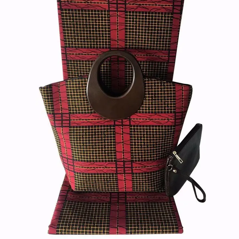 Новейшая модная африканская сумка на плечо комплекты 3 шт./компл. Анкара воск