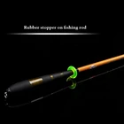 5 шт.лот мягкая гибкая гелевая резиновая поплавковая пробка, зажим для удочки, стопор, снасть, уплотнительные кольца, нескользящая полюсная втулка