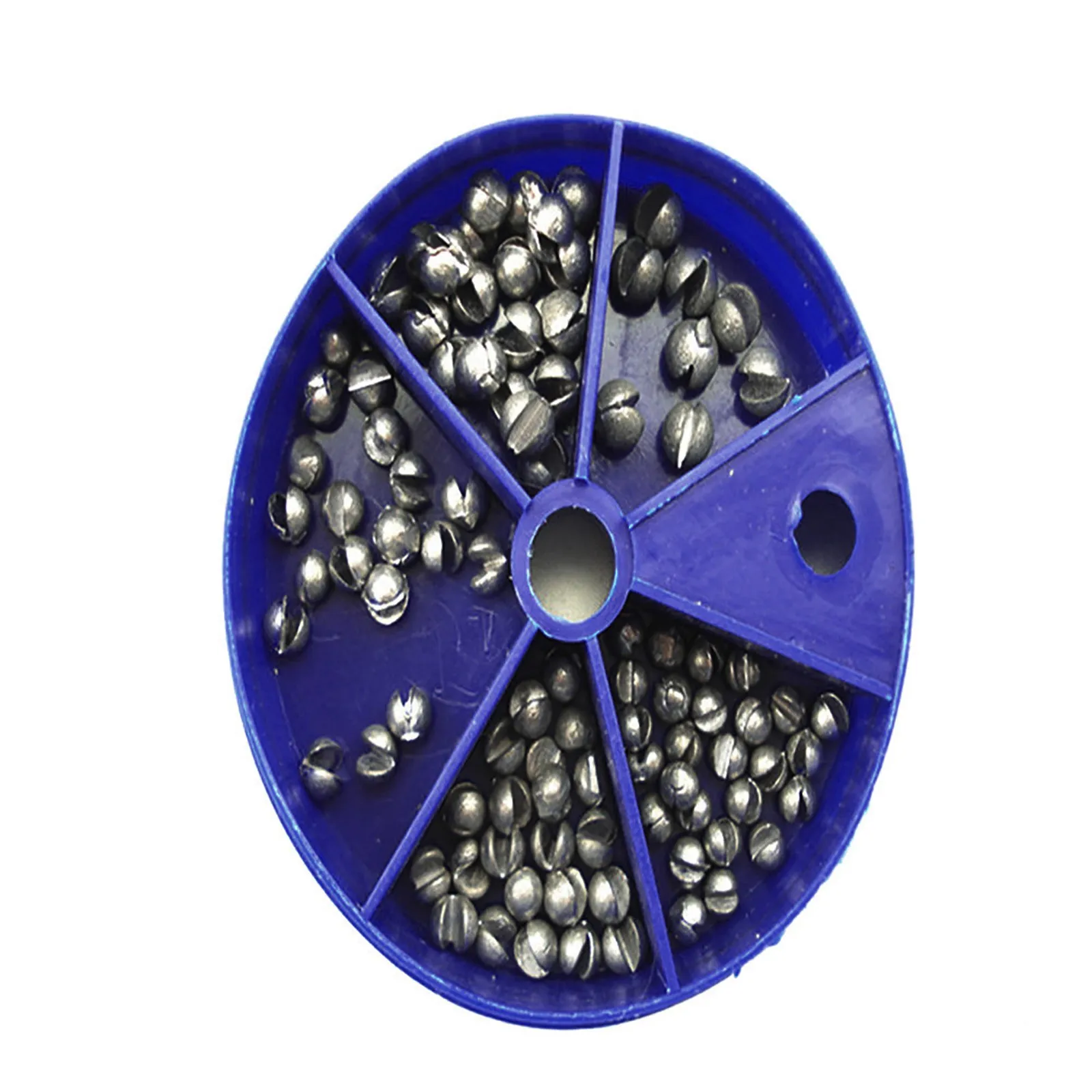 1 шт. коробка рыболовных свинцовых грузил рыболовные яйца пулевые снасти грузила