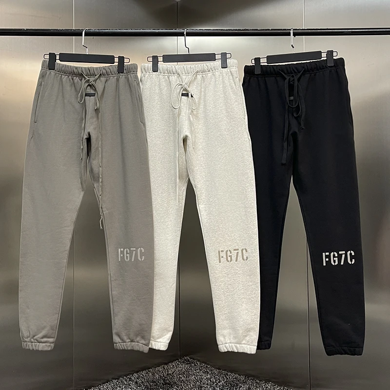 Новые дизайнерские спортивные брюки Kanye West Fw21 сезон 7 с свободные унисекс