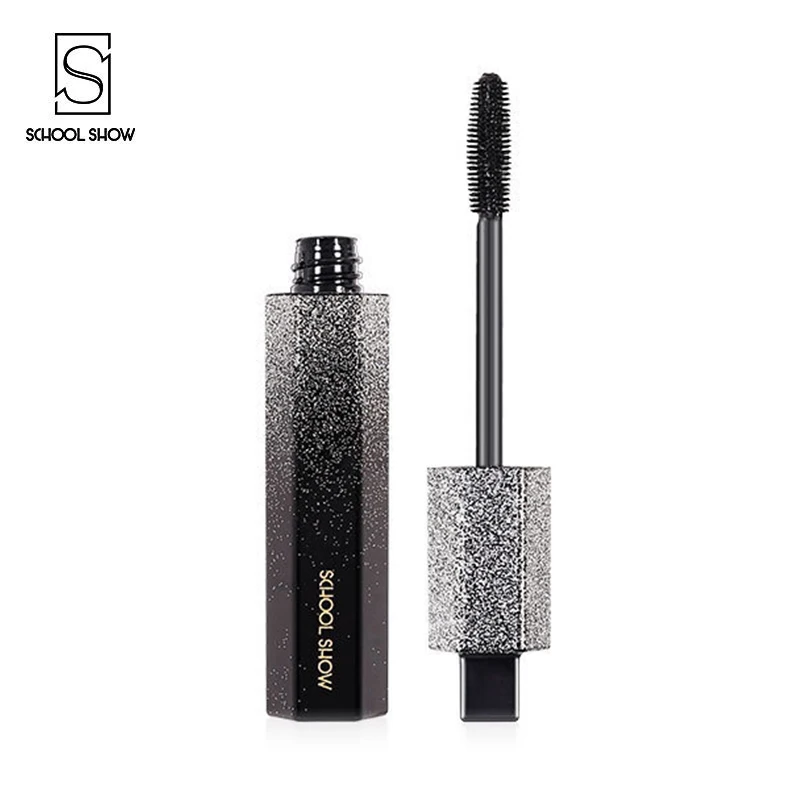 

New 1 Pc Meteor Galaxy Mascara Waterproof Sweatproof Thick And Long Not Blooming Slim And Curled Eyelashes Cosmetic TSLM1