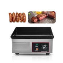 3000W Electric Griddle Plancha Grill Stainless Steel Hot Plate Steak Fried Pan BC-811H  For Outdoor BBQ Grill Stove
