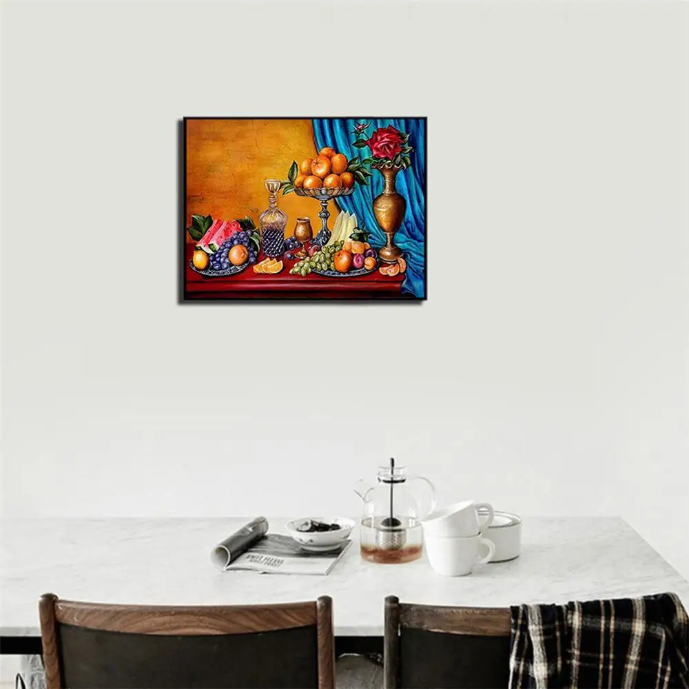 Алмазная живопись 5D полный набор для вышивки фруктов Ститч фотография наборы