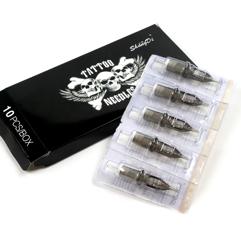 

Женские иглы 20 шт. 1RL, профессиональные одноразовые полуперманентные иглы для макияжа бровей, губ, для тату-машинки