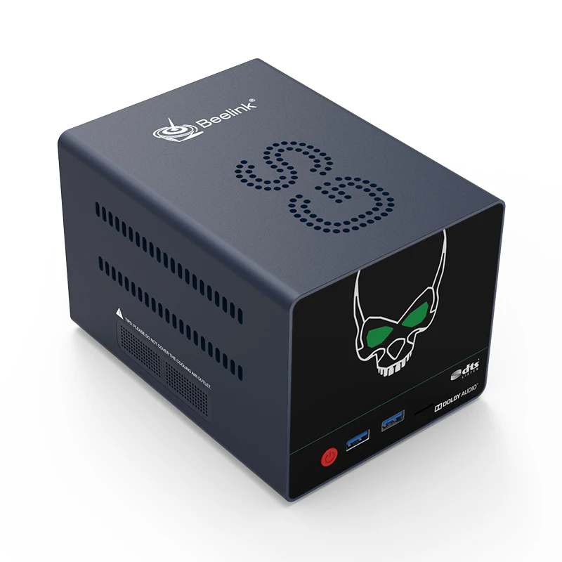 ТВ-приставка Beelink GT-King X с аудиовыходом Amlogic S922X-H Android 9 0 4 Гб 64 ГБ Новое поступление