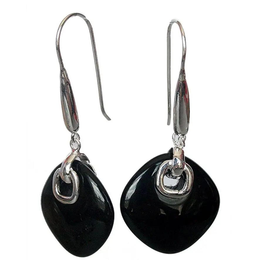 Модные ювелирные изделия бесплатная доставка модные серьги из серебра 925 пробы с