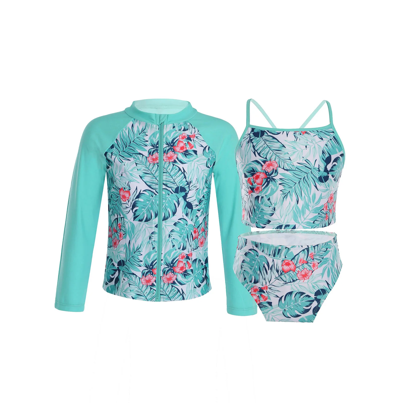 Летние праздничные Детские купальники для девочек купальные костюмы эластичные