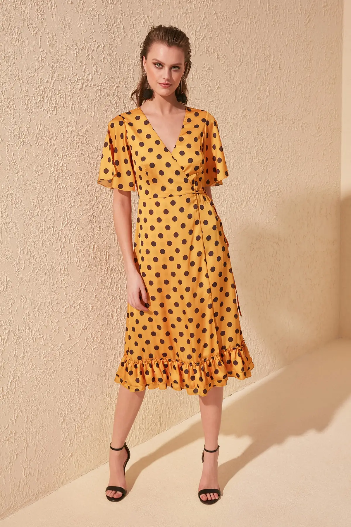 

Платье с принтом в горошек TPRSS20EL0772