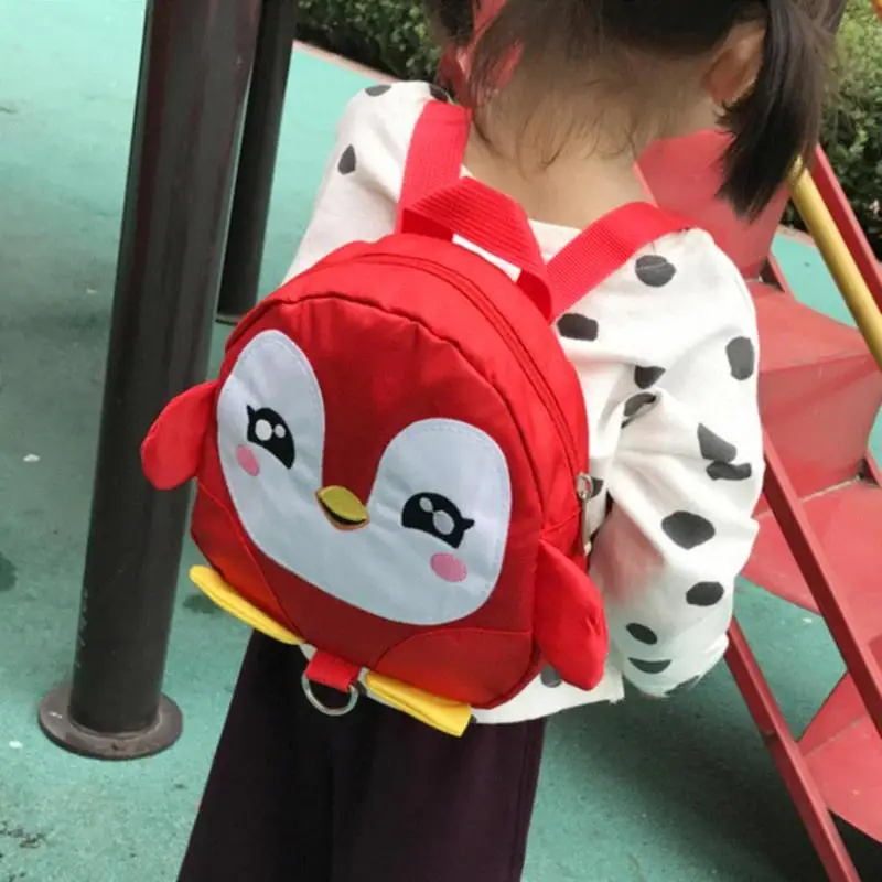 Прекрасный мультфильм водонепроницаемый рюкзак с пингвинами 3D куриное яйцо