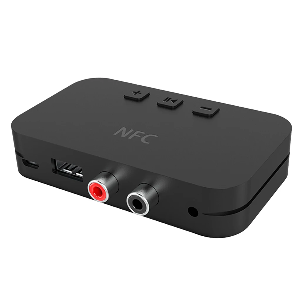 

Bluetooth-приемник 5,0, музыкальный адаптер с поддержкой NFC для домашней автомобильной аудиосистемы