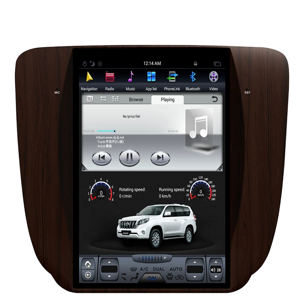 Android 9,0 4+ 32GB PX6 Tesla автомобильный мультимедийный плеер gps навигация для GMC Yukon/Chevrolet Tahoe silverado 2007-2012 радио