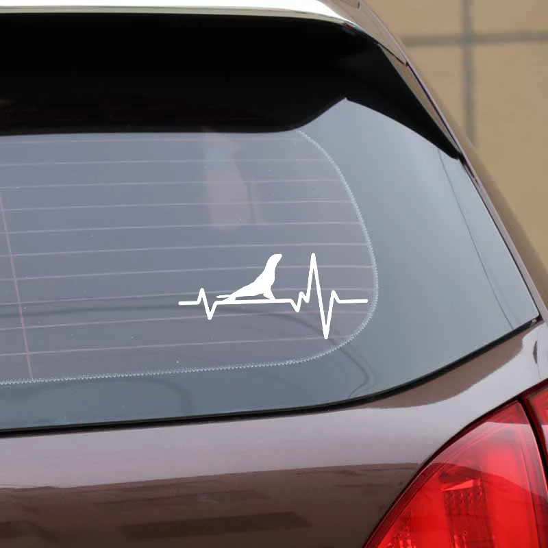 16 3 см * 7 5 морской Лев животное любовь аквариум сердцебиение винил