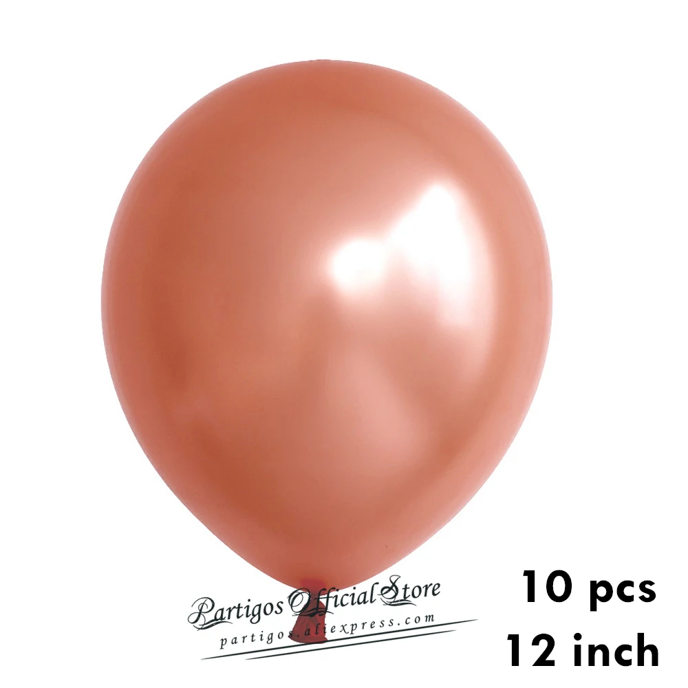 10pcs latex 2 1 компл. 4D розовое золото свадебные украшения, воздушные шары из фольги металлические блестящие звезды глобусы День Рождения Декор поставки баллоны с гелием - Цвет: 10pcs latex 2