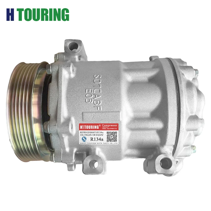 For Peugeot air ac compressor 407 508 607 Citroen C5 C6 9648138980 9654764280 9656574080 9660555380 9670022580 6453 | Автомобили и