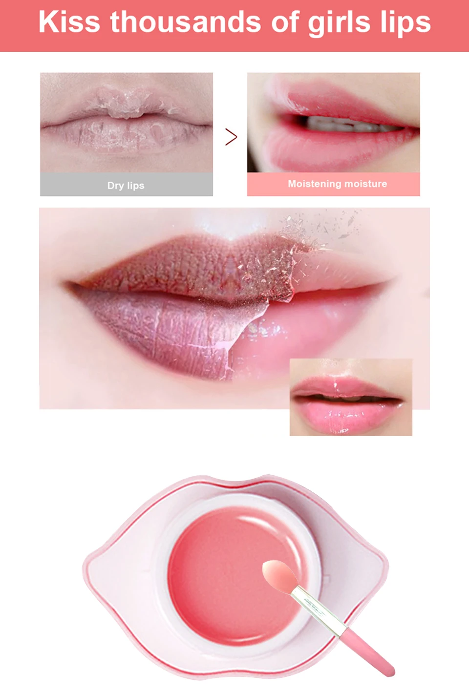 HEMEIEL Lip Balm Fruit Sweet Lipstic Lip Protector Sweet Lip Ball Nourish Gloss Enhancer Chapstic Sphere Pomade Lip Moisturizer