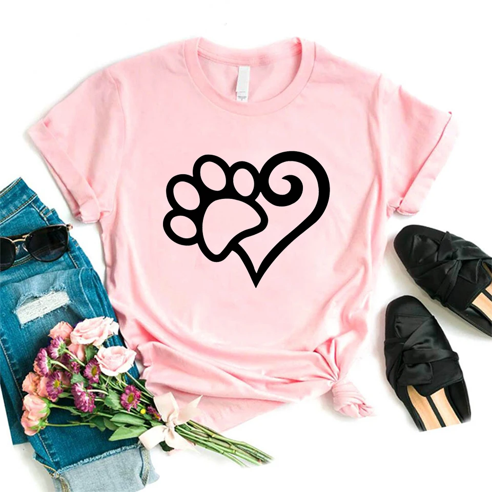 

Женская футболка с коротким рукавом, круглым вырезом и принтом